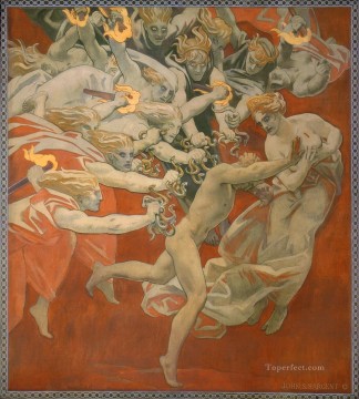 John Singer Sargent Painting - Orestes perseguido por las furias John Singer Sargent